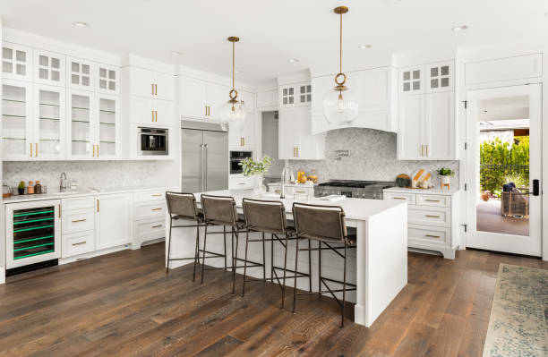 Tile pattern layout planning for backsplash in Pacific
